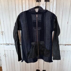 Reformation x Spring & Clifton East Deck Jacket, Blue, size Medium